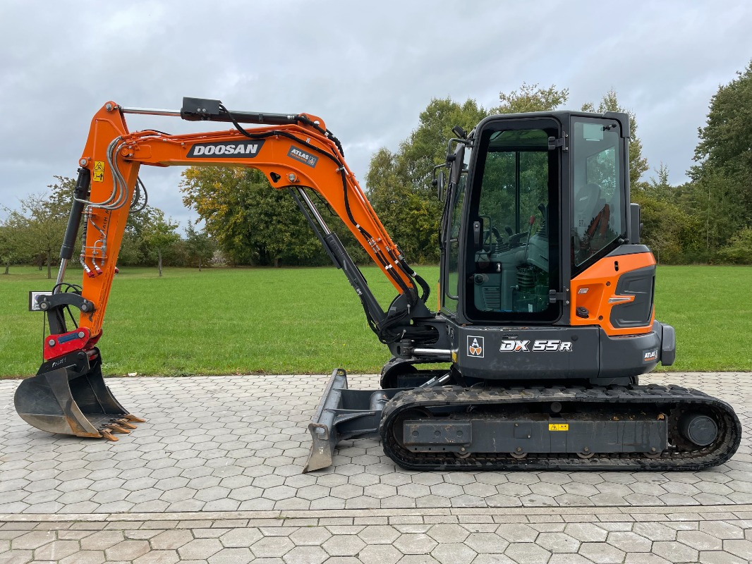 Doosan DX55R-7 - מיני מחפר: תמונה 3 Doosan DX55R-7 - מיני מחפר: תמונה 3