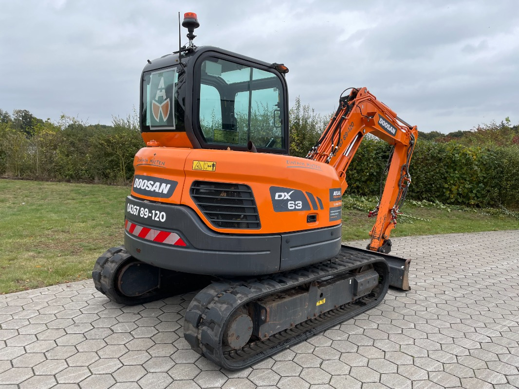 Doosan DX63-3 - מיני מחפר: תמונה 2 Doosan DX63-3 - מיני מחפר: תמונה 2