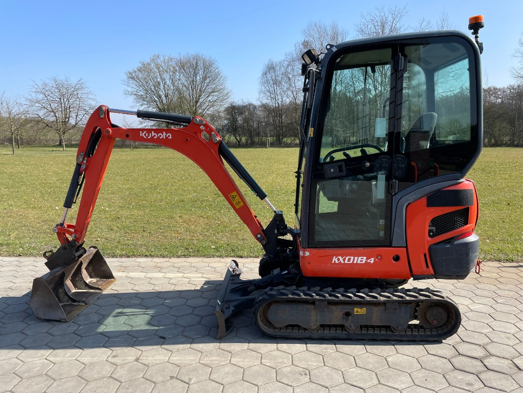 Kubota KX18-4 - מיני מחפר: תמונה 3 Kubota KX18-4 - מיני מחפר: תמונה 3