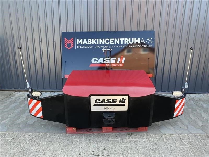 Case IH Frontvægtklods 1000 kg med side bumper - משקל נגד: תמונה 1 Case IH Frontvægtklods 1000 kg med side bumper - משקל נגד: תמונה 1