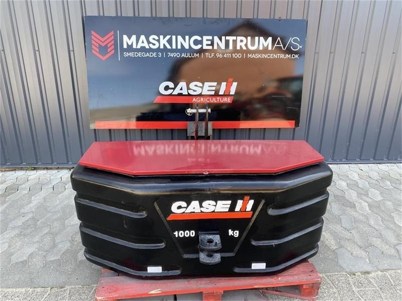 Case IH Frontvægtklods 1000kg - משקל נגד: תמונה 1 Case IH Frontvægtklods 1000kg - משקל נגד: תמונה 1
