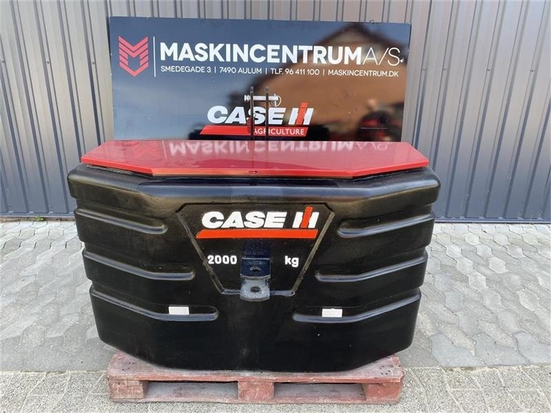 Case IH Frontvægtklods 2000 kg - משקל נגד: תמונה 1 Case IH Frontvægtklods 2000 kg - משקל נגד: תמונה 1