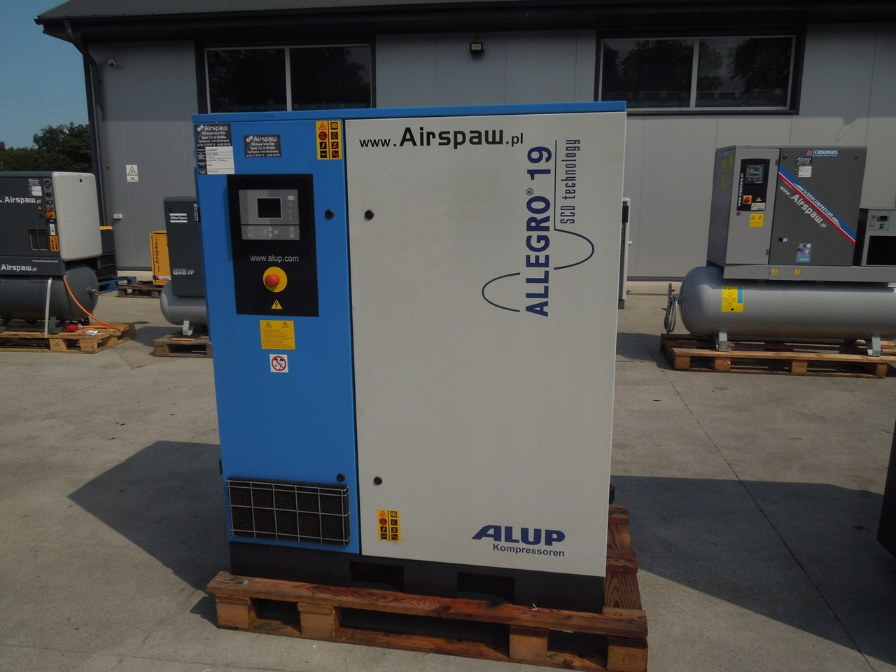 ALUP ALLEGRO 19-10 - מדחס אוויר: תמונה 1 ALUP ALLEGRO 19-10 - מדחס אוויר: תמונה 1