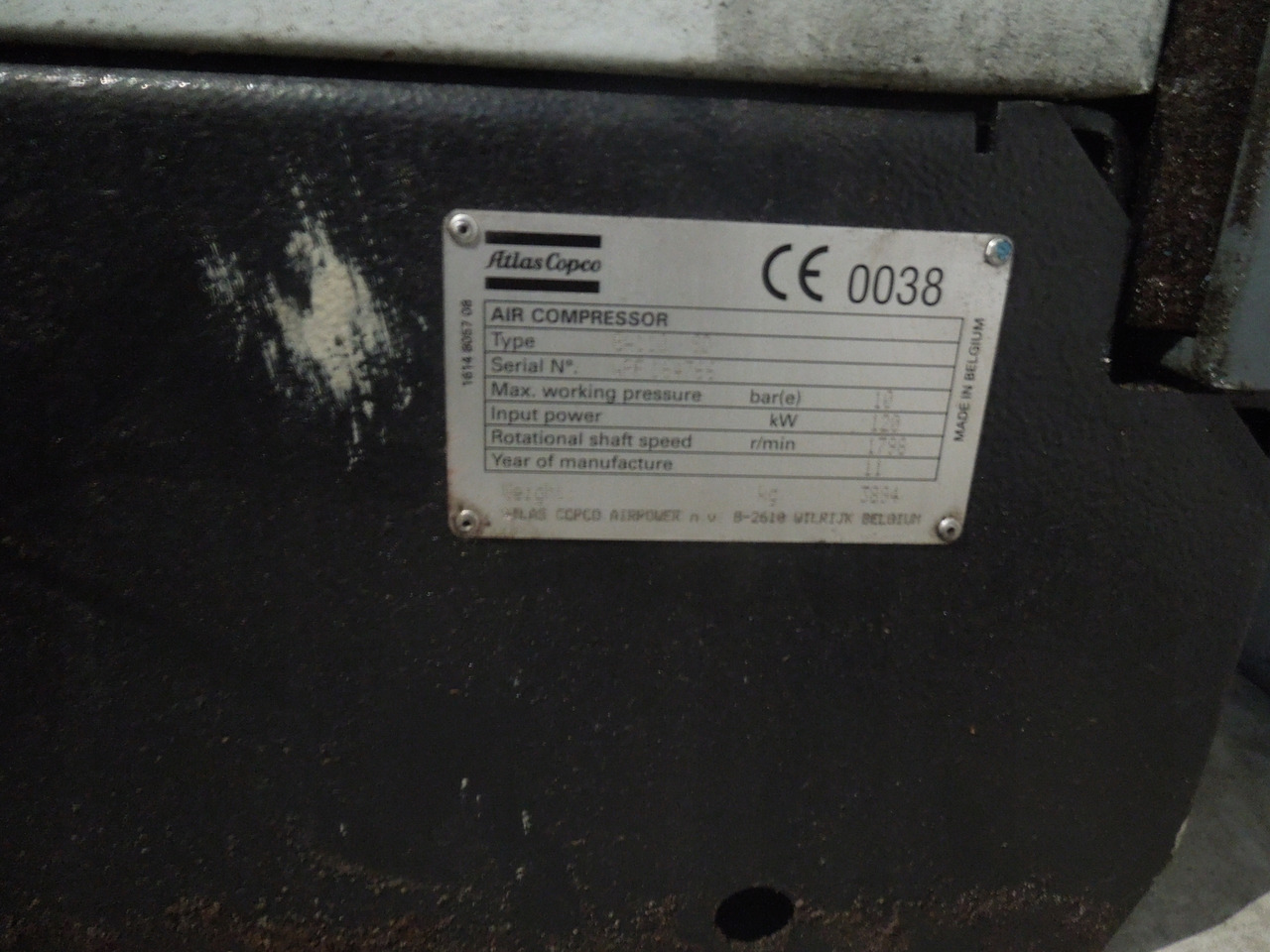ATLAS COPCO GA110VSD - מדחס אוויר: תמונה 3 ATLAS COPCO GA110VSD - מדחס אוויר: תמונה 3