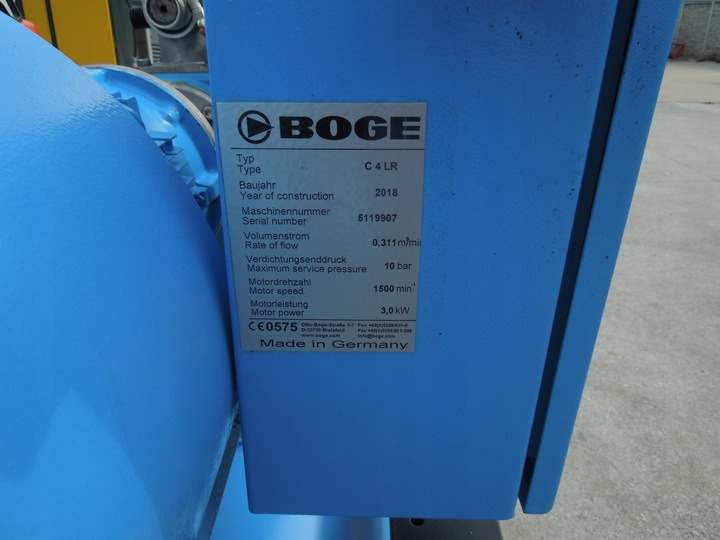 BOGE C4 LR - מדחס אוויר: תמונה 3 BOGE C4 LR - מדחס אוויר: תמונה 3