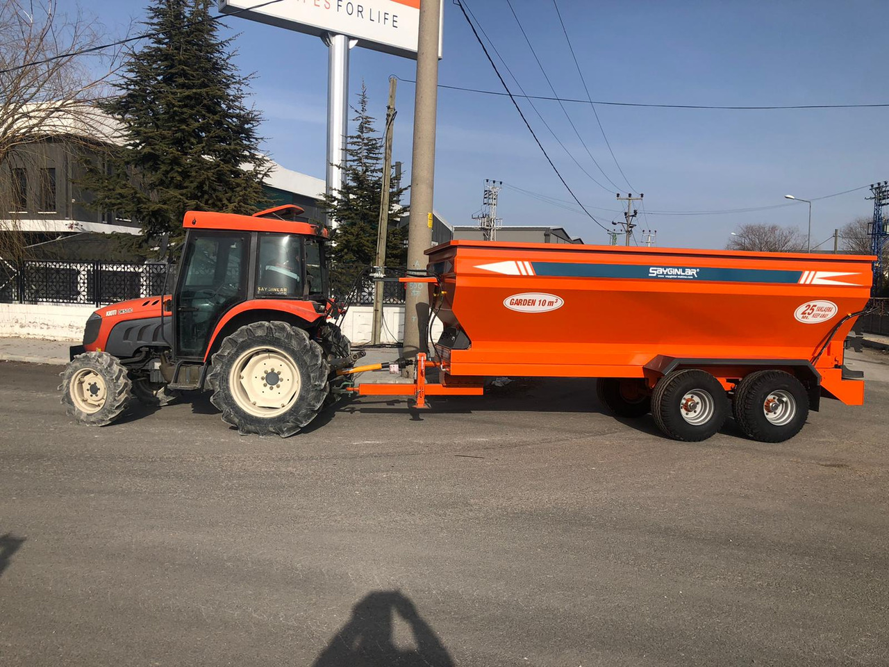 SAYGINLAR GARDEN 10 TON - מפזרת זבל: תמונה 5 SAYGINLAR GARDEN 10 TON - מפזרת זבל: תמונה 5