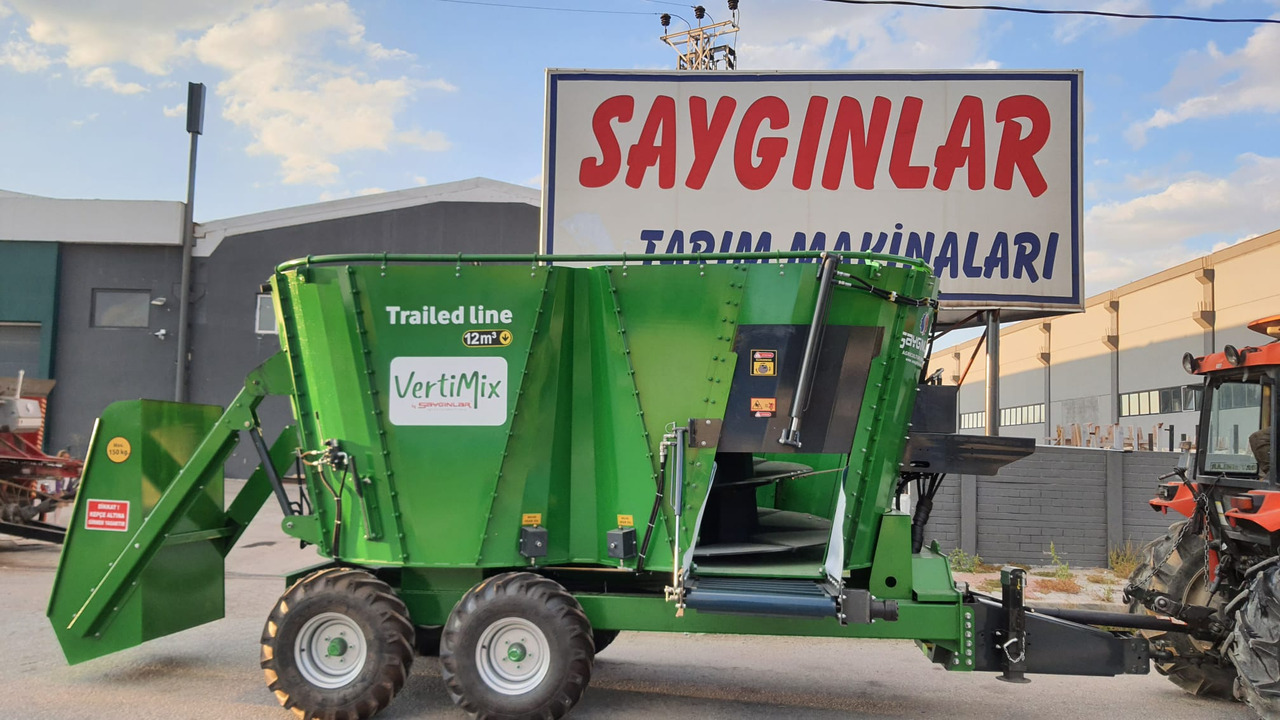 SAYGINLAR VERTIMIX12 - עגלת מערבל מספוא: תמונה 1 SAYGINLAR VERTIMIX12 - עגלת מערבל מספוא: תמונה 1
