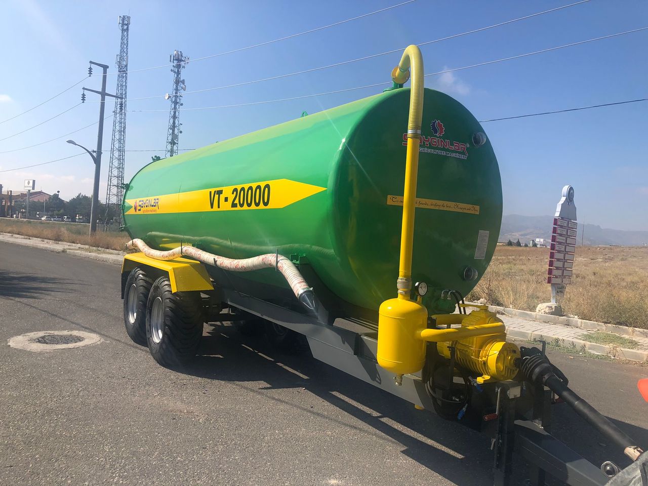 SAYGINLAR VT20000 20TON - מכל תערובת: תמונה 2 SAYGINLAR VT20000 20TON - מכל תערובת: תמונה 2