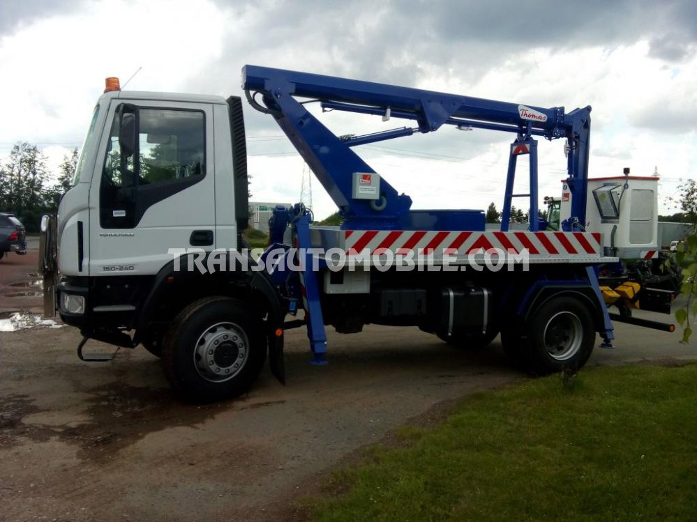 Iveco Eurocargo ML150E24W 5.9L Diesel NACELLE - 4x4 - פלטפורמה אווירית מותקנת על משאית: תמונה 4 Iveco Eurocargo ML150E24W 5.9L Diesel NACELLE - 4x4 - פלטפורמה אווירית מותקנת על משאית: תמונה 4