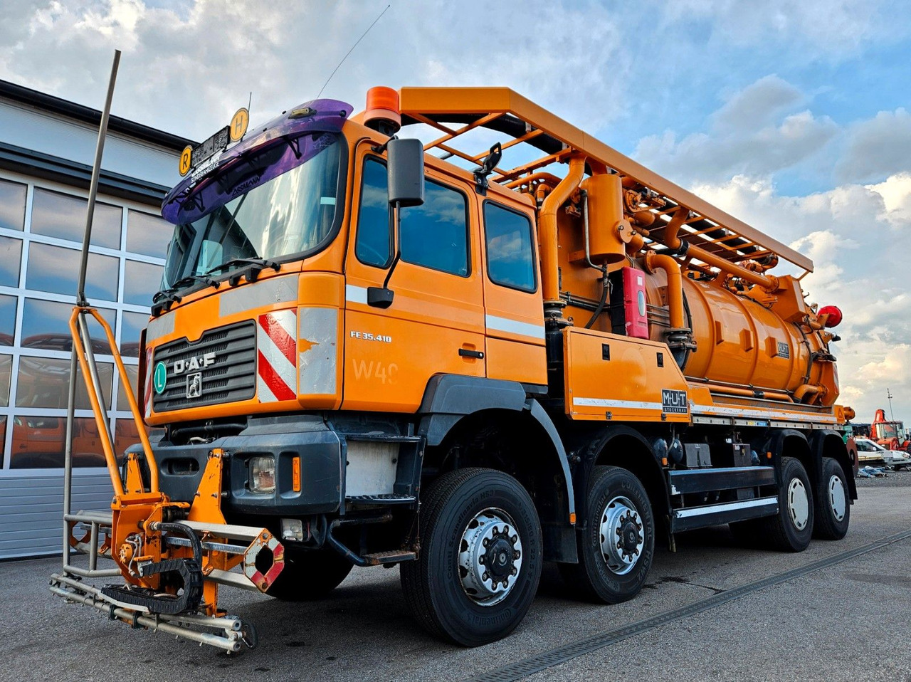 MAN FE35.410 8x6 Assmann Kanalspüler V2A Recycling - משאית ואקום: תמונה 1 MAN FE35.410 8x6 Assmann Kanalspüler V2A Recycling - משאית ואקום: תמונה 1