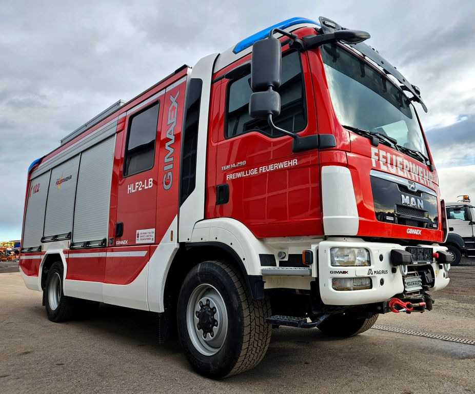 MAN TGM 13.290 4x4 BL Feuerwehr HLF2-LB Gimaex - משאית: תמונה 4 MAN TGM 13.290 4x4 BL Feuerwehr HLF2-LB Gimaex - משאית: תמונה 4