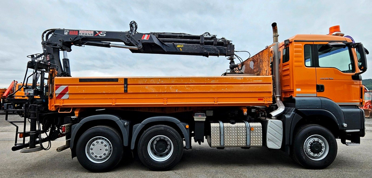 MAN TGS 28.360 6x4-4 HIAB 144E-4 Kran Euro5 - מזהיר, משאית מנוף: תמונה 2 MAN TGS 28.360 6x4-4 HIAB 144E-4 Kran Euro5 - מזהיר, משאית מנוף: תמונה 2