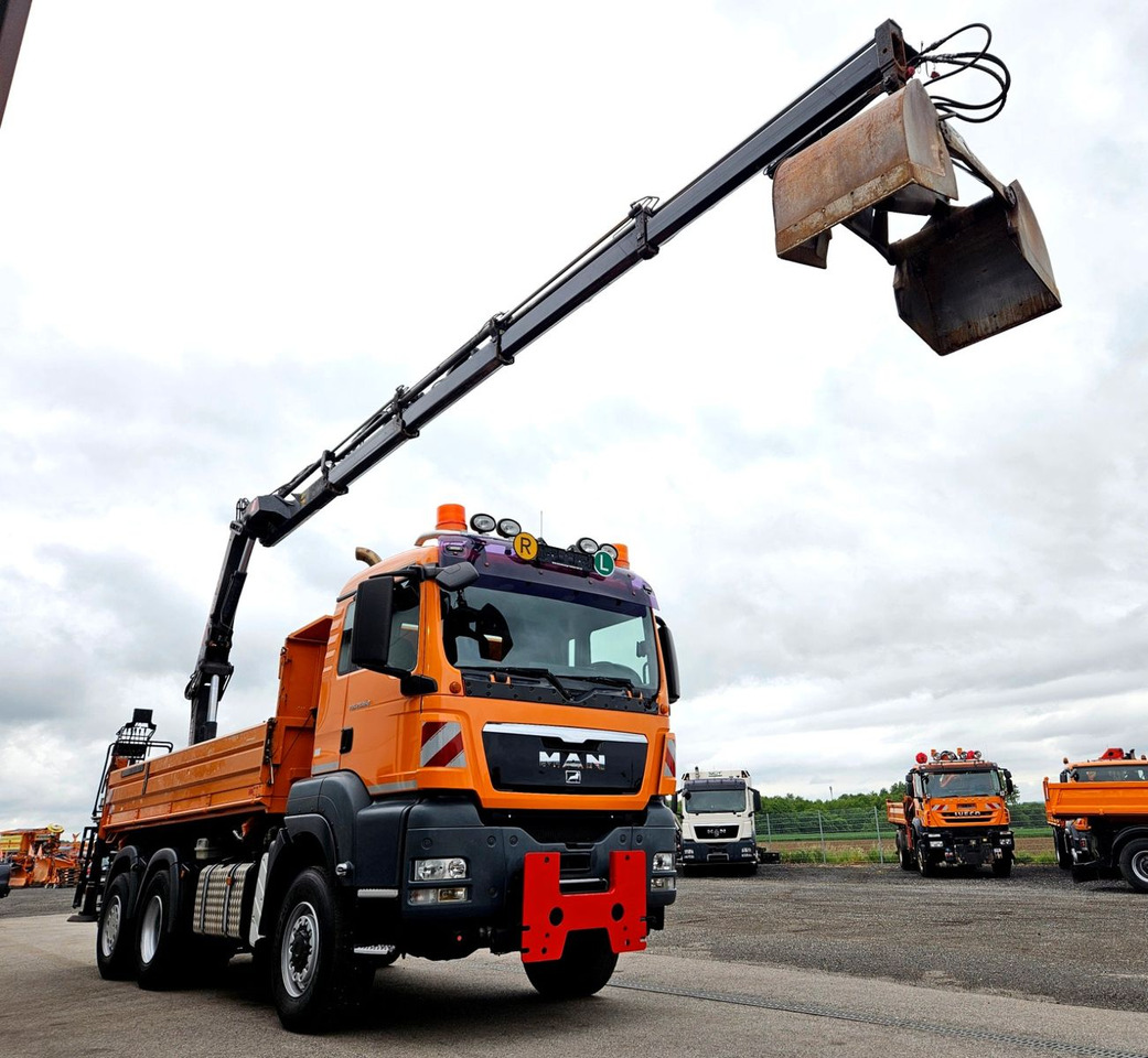 MAN TGS 28.360 6x4-4 HIAB 144E-4 Kran Euro5 - מזהיר, משאית מנוף: תמונה 5 MAN TGS 28.360 6x4-4 HIAB 144E-4 Kran Euro5 - מזהיר, משאית מנוף: תמונה 5