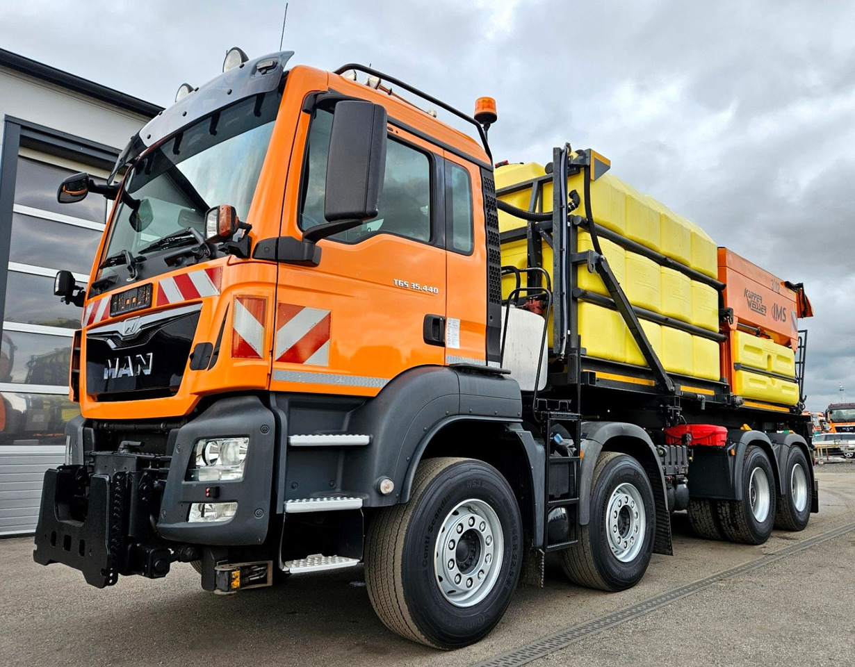 MAN TGS 35.440 8x4 BL Euro6 Winterdienst Streuer - מזהיר: תמונה 1 MAN TGS 35.440 8x4 BL Euro6 Winterdienst Streuer - מזהיר: תמונה 1