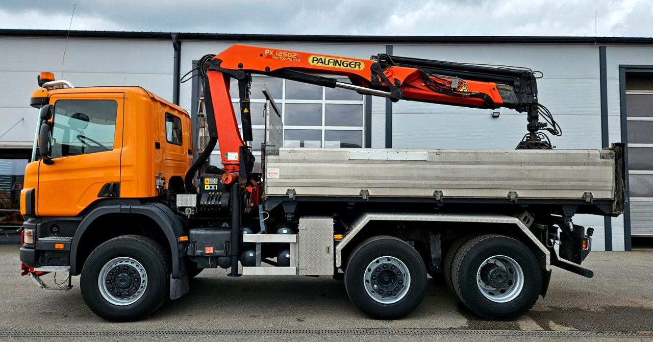Scania P114 380 6x4-4 Palfinger PK12502 Kran Funk - מזהיר, משאית מנוף: תמונה 3 Scania P114 380 6x4-4 Palfinger PK12502 Kran Funk - מזהיר, משאית מנוף: תמונה 3
