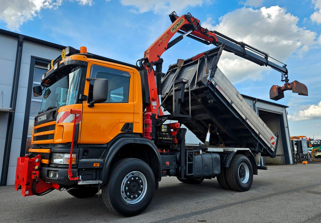 Scania P114 CB 380 4x4 Palfinger PK12502 Kran Funk - מזהיר, משאית מנוף: תמונה 4 Scania P114 CB 380 4x4 Palfinger PK12502 Kran Funk - מזהיר, משאית מנוף: תמונה 4