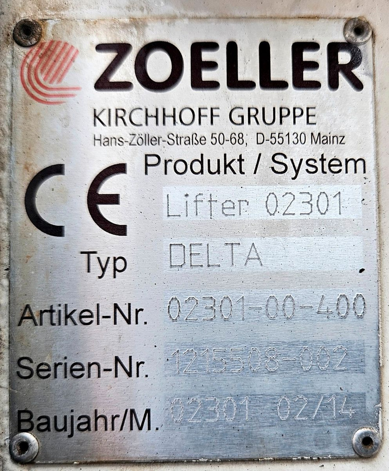 משאית אשפה Scania P320 Euro6 Zoeller Medium X2C21 Variopress: תמונה 23
