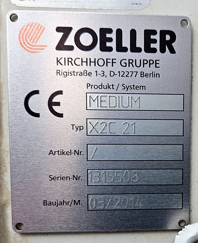 משאית אשפה Scania P320 Euro6 Zoeller Medium X2C21 Variopress: תמונה 22