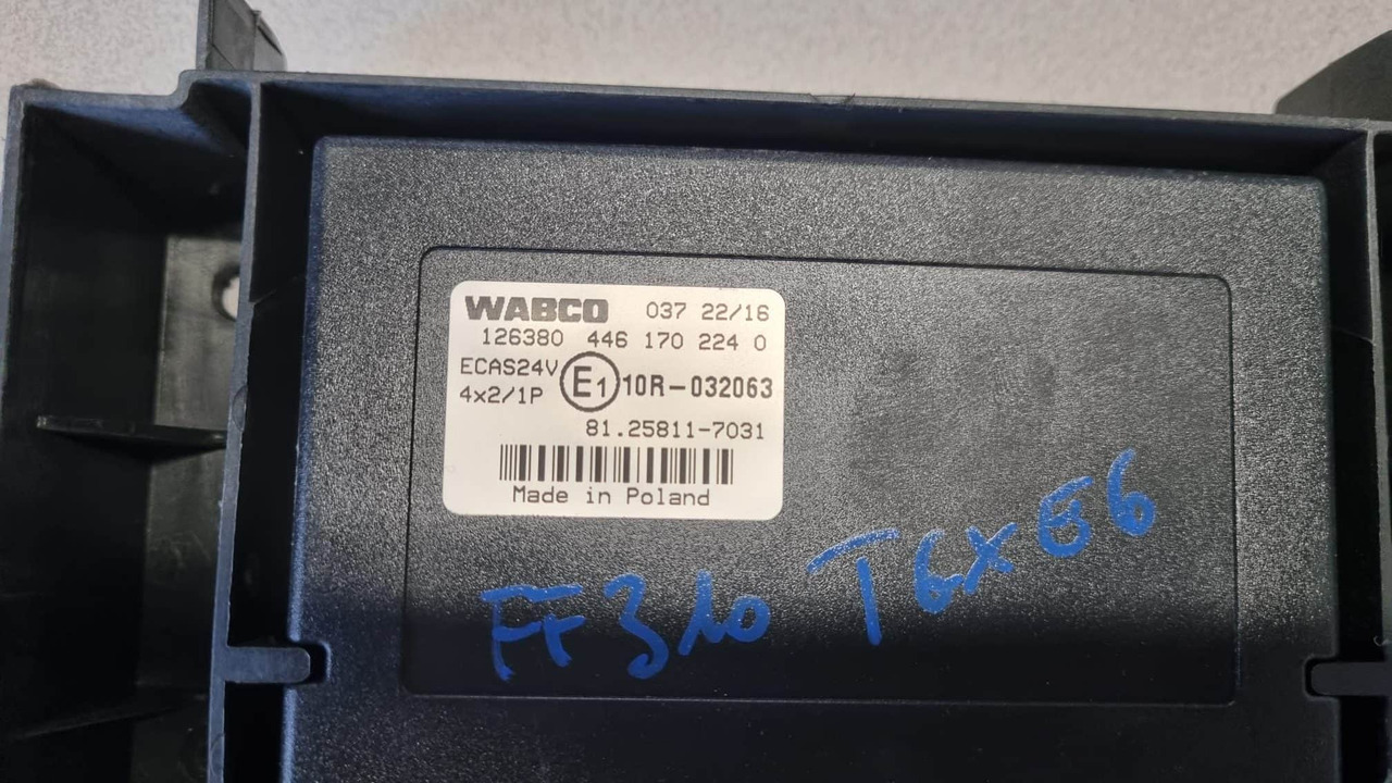 Centralina MAN TGX E6 - מערכת חשמל: תמונה 1 Centralina MAN TGX E6 - מערכת חשמל: תמונה 1