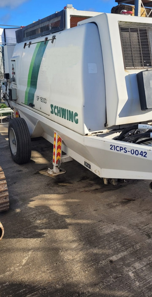 SCHWING STETTER 1800 - משאבת בטון נייחת: תמונה 1 SCHWING STETTER 1800 - משאבת בטון נייחת: תמונה 1