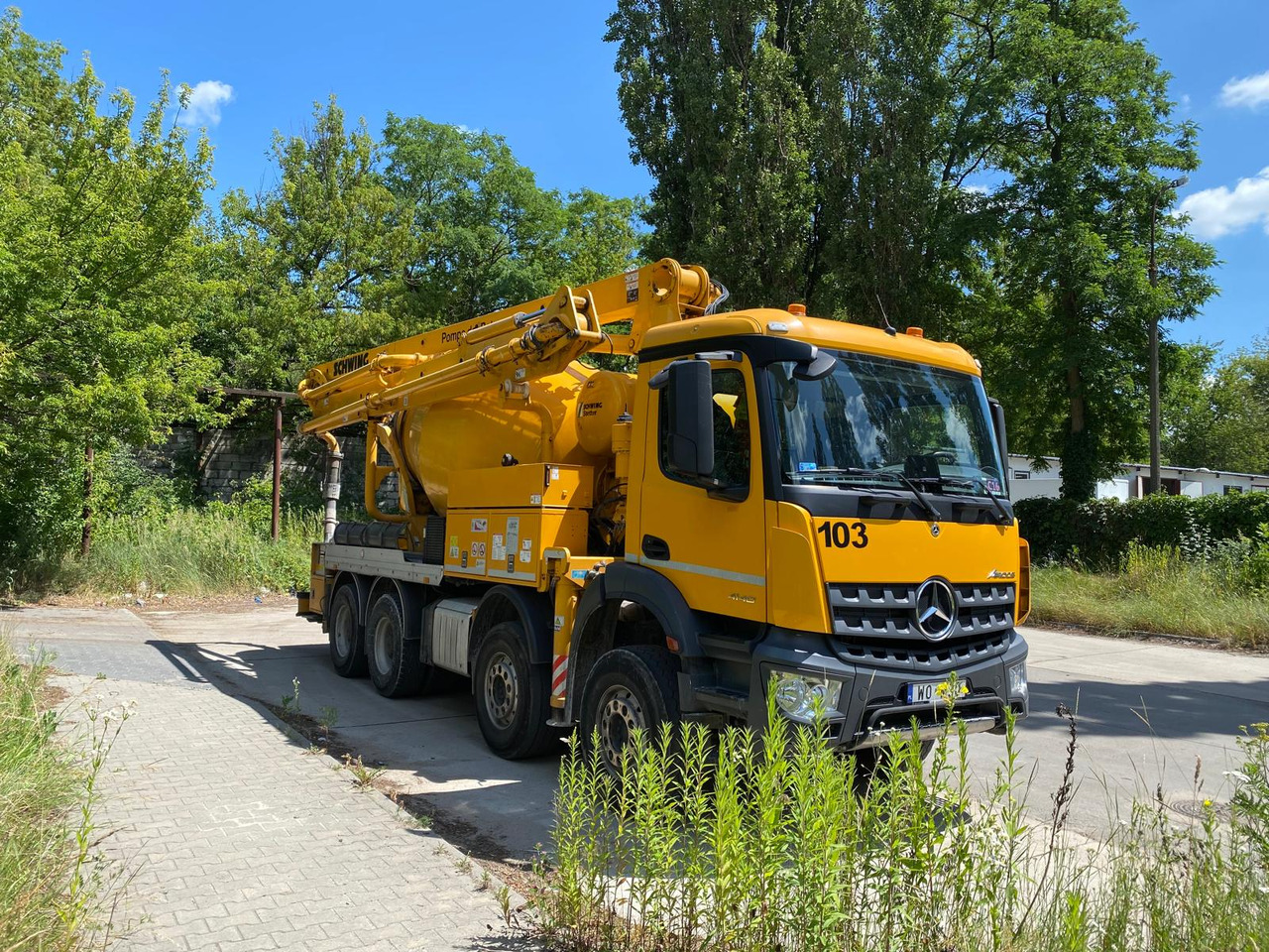 SCHWING STETTER 27m Pump Mixer - משאית משאבת בטון: תמונה 3 SCHWING STETTER 27m Pump Mixer - משאית משאבת בטון: תמונה 3