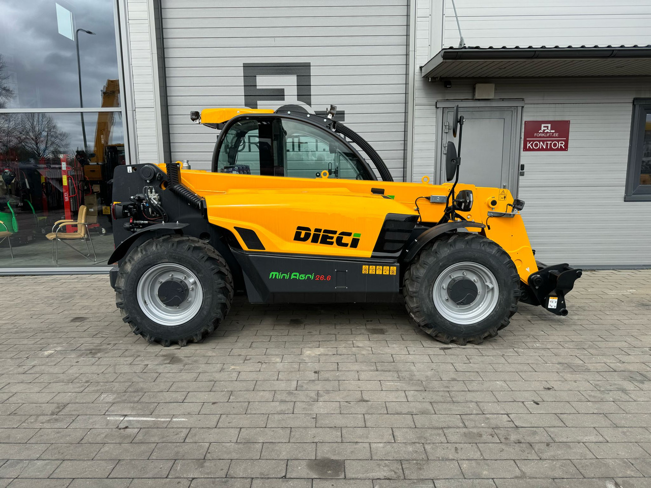 Dieci Mini Agri 26.6 - מפעיל טלסקופי: תמונה 5 Dieci Mini Agri 26.6 - מפעיל טלסקופי: תמונה 5