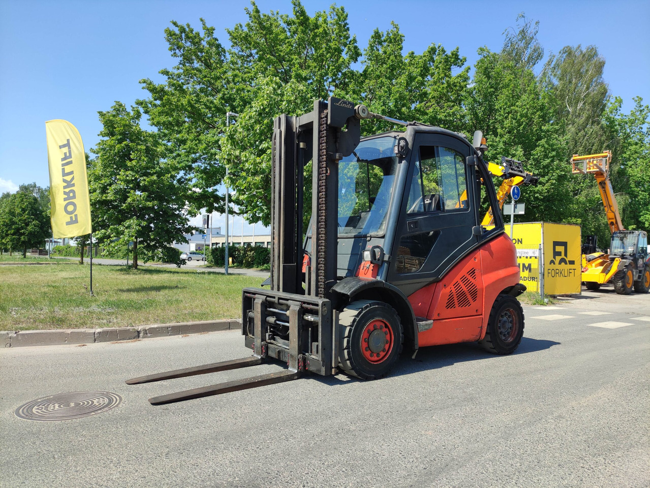 Linde H40D-01 - מלגזת סולר: תמונה 1 Linde H40D-01 - מלגזת סולר: תמונה 1