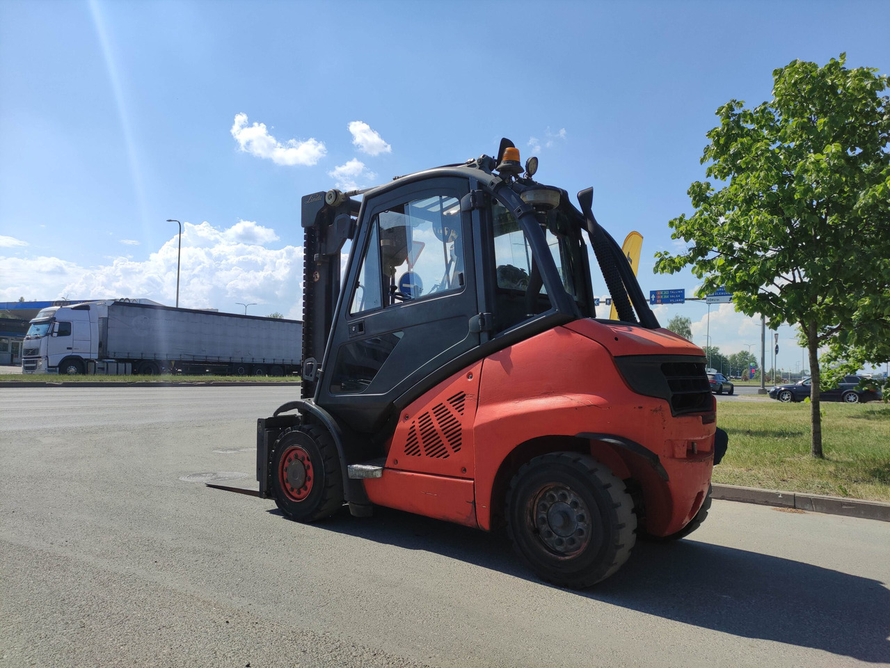 Linde H40D-01 - מלגזת סולר: תמונה 3 Linde H40D-01 - מלגזת סולר: תמונה 3