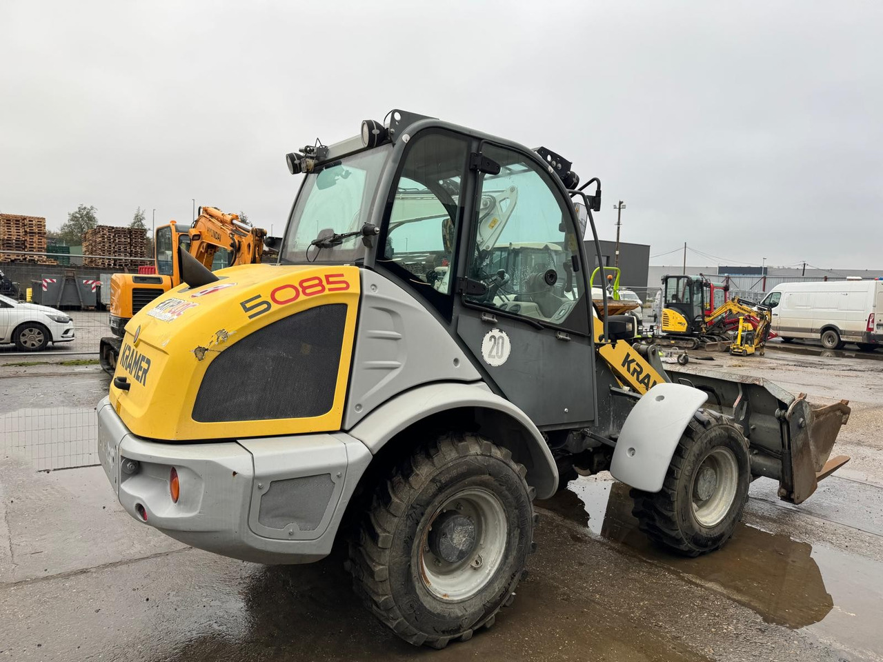 KRAMER 5085 - מעמיס גלגלים: תמונה 2 KRAMER 5085 - מעמיס גלגלים: תמונה 2