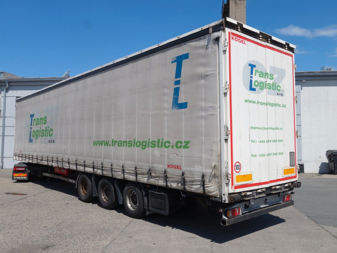 Kögel SN24 MEGA, Liftachse, SAF Achsen, XL Code - סמיטריילר עם וילונות צד: תמונה 4 Kögel SN24 MEGA, Liftachse, SAF Achsen, XL Code - סמיטריילר עם וילונות צד: תמונה 4