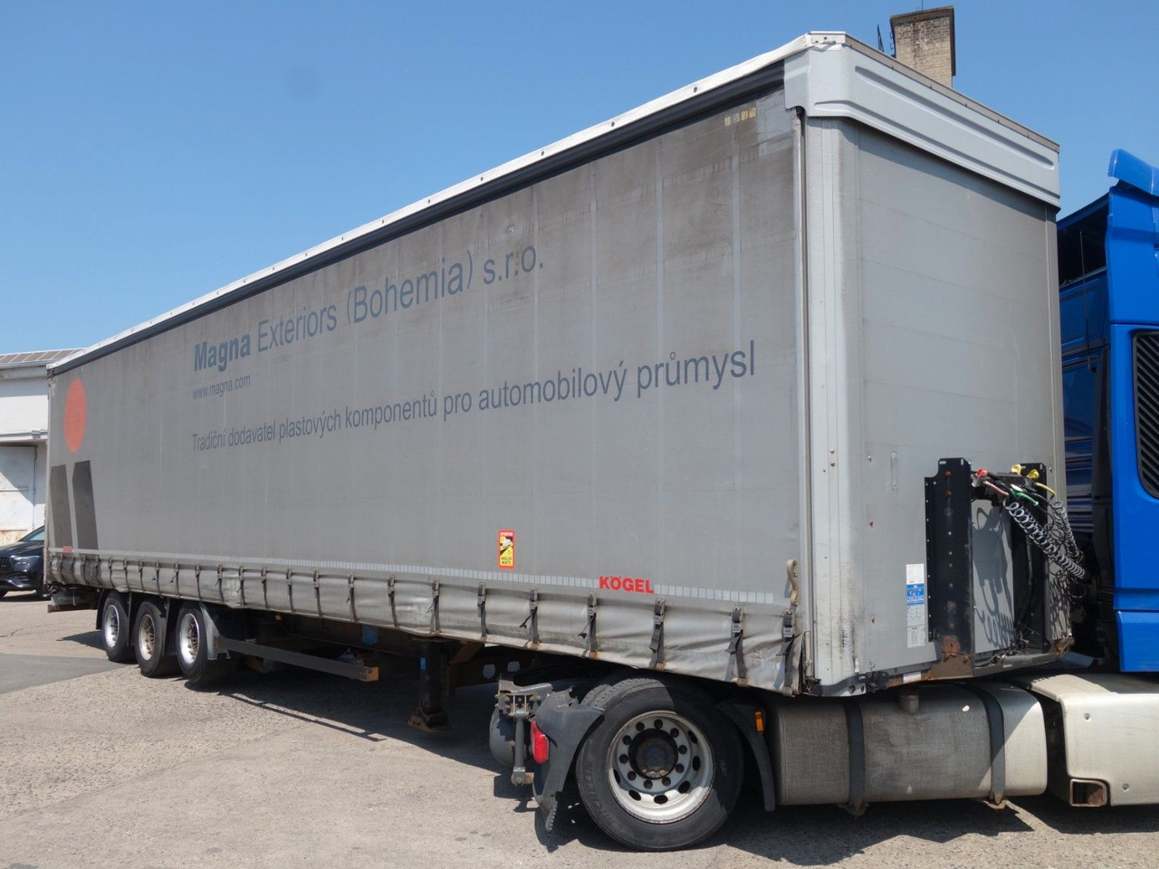 Kögel SN24 MEGA, Liftachse, SAF Achsen, XL Code - סמיטריילר עם וילונות צד: תמונה 2 Kögel SN24 MEGA, Liftachse, SAF Achsen, XL Code - סמיטריילר עם וילונות צד: תמונה 2