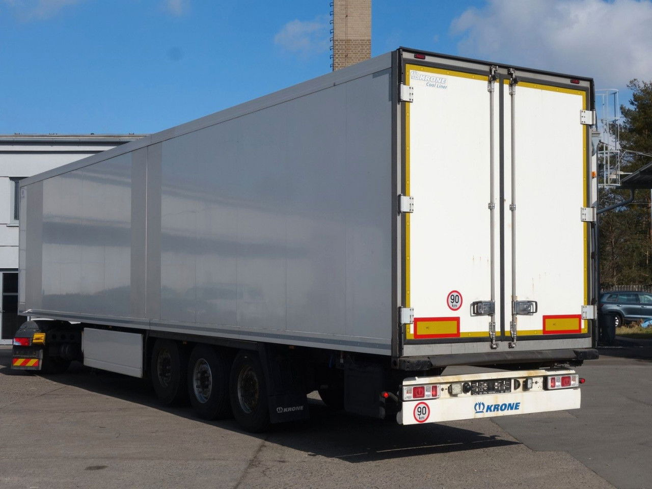Krone SD Carrier Vector 1350 - סמיטריילר עם קירור: תמונה 2 Krone SD Carrier Vector 1350 - סמיטריילר עם קירור: תמונה 2