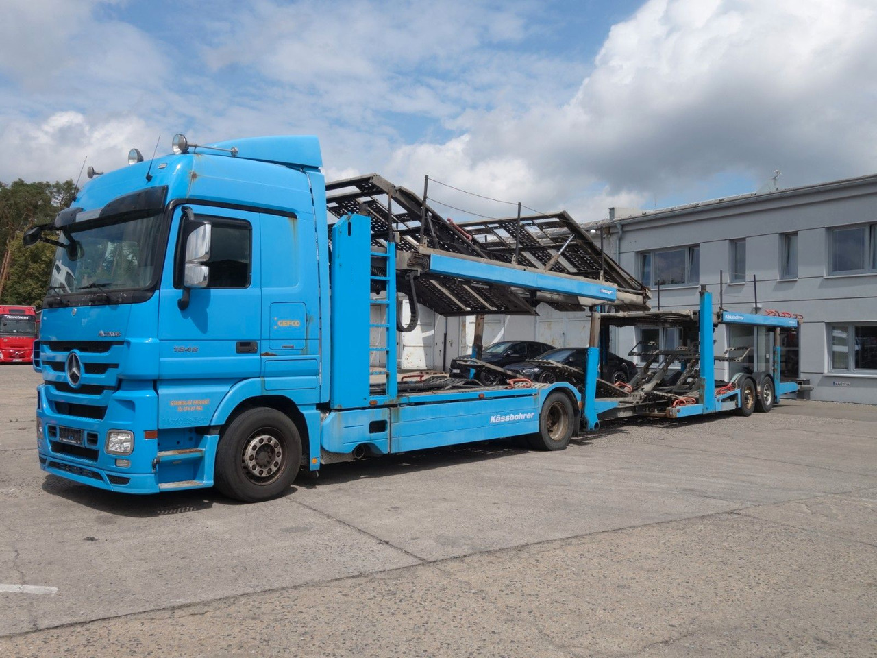 Mercedes-Benz Actros 1846 mit Kässbohrer Metago/Vario - משאית הובלה אוטומטית: תמונה 2 Mercedes-Benz Actros 1846 mit Kässbohrer Metago/Vario - משאית הובלה אוטומטית: תמונה 2