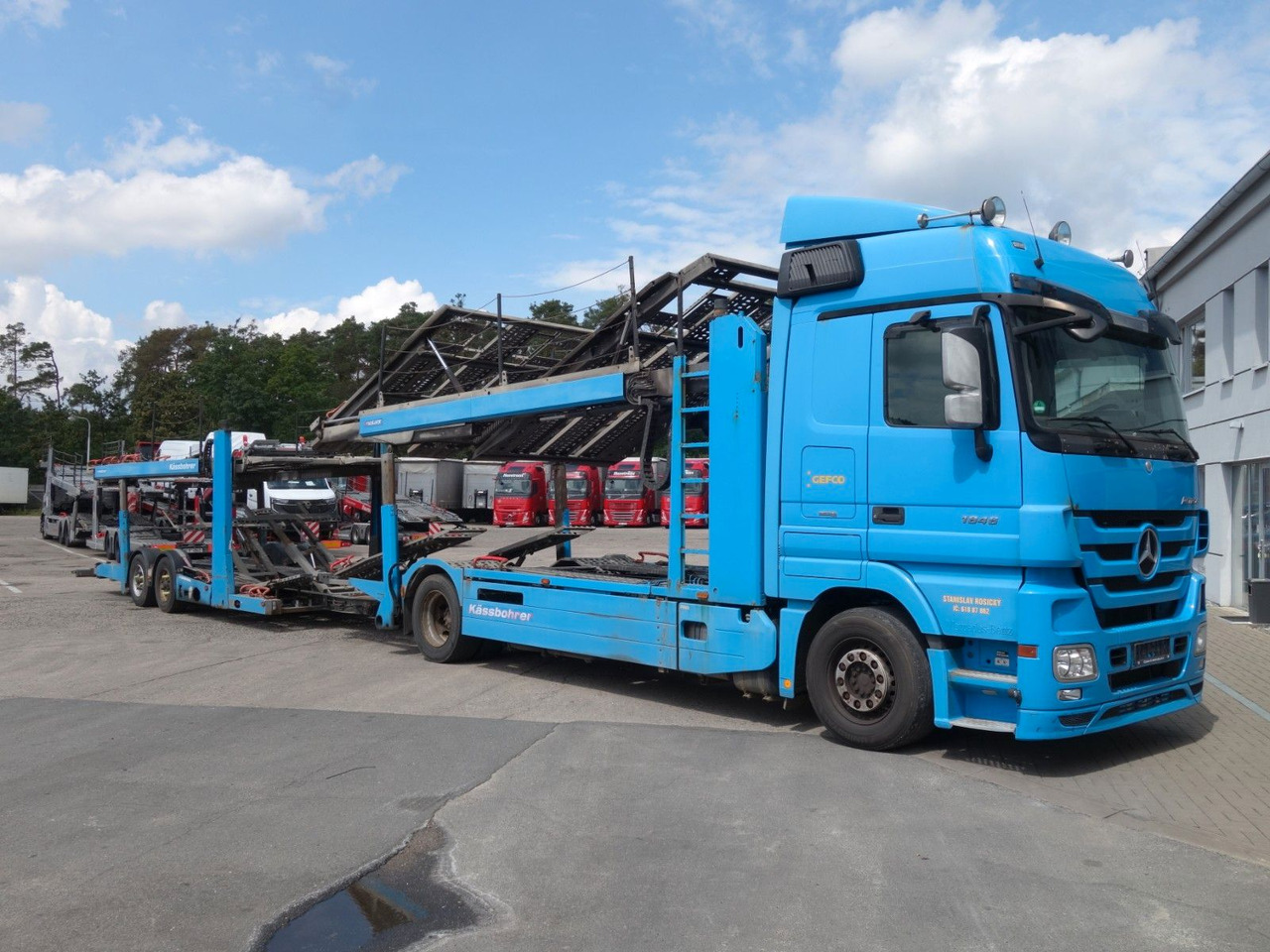 Mercedes-Benz Actros 1846 mit Kässbohrer Metago/Vario - משאית הובלה אוטומטית: תמונה 4 Mercedes-Benz Actros 1846 mit Kässbohrer Metago/Vario - משאית הובלה אוטומטית: תמונה 4