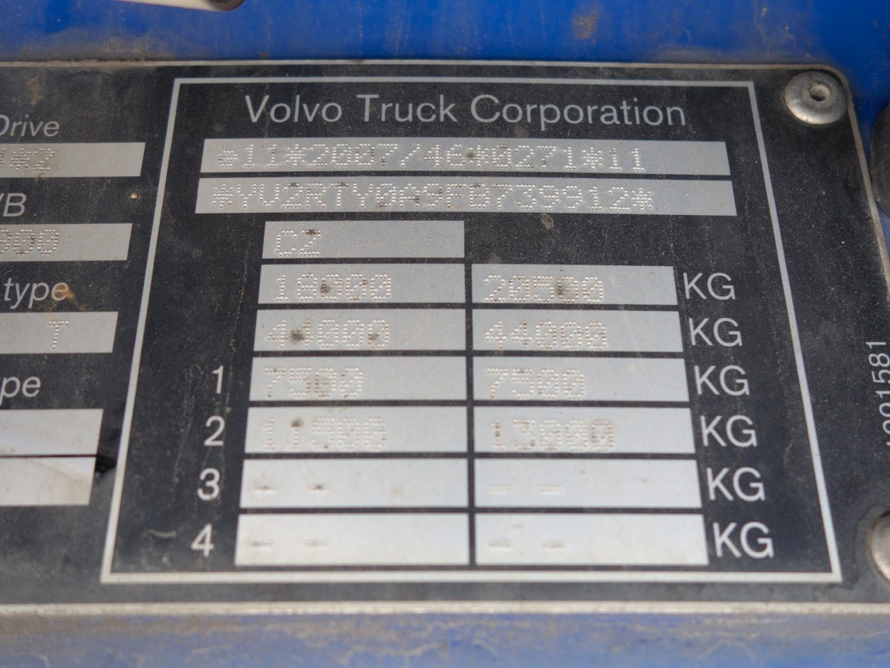 יחידת טרקטור Volvo FH 460, Standard: תמונה 10