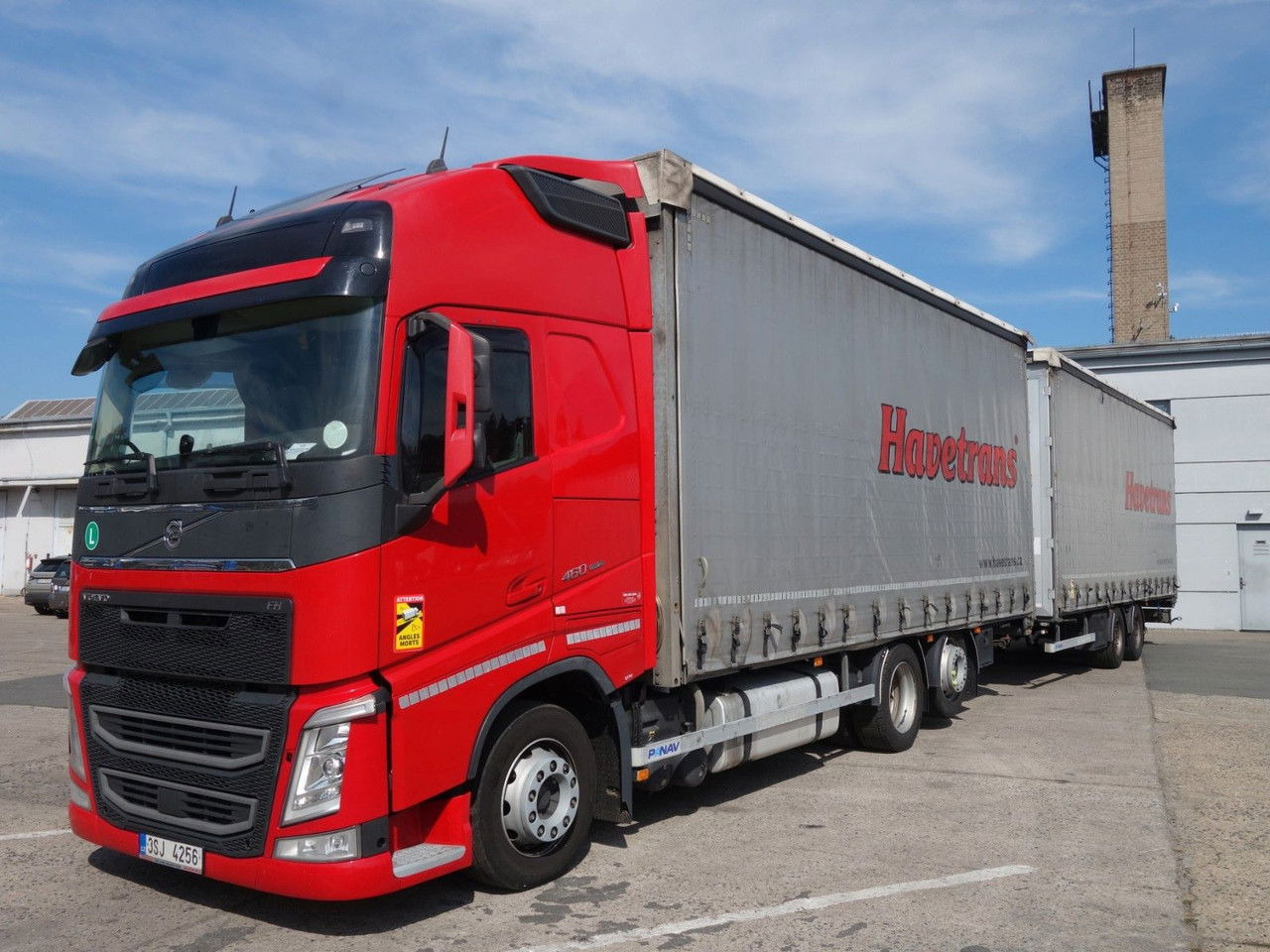 Volvo FH 460 XL 6x2, 120 cbm, Durchfahren - משאית וילונות צד: תמונה 1 Volvo FH 460 XL 6x2, 120 cbm, Durchfahren - משאית וילונות צד: תמונה 1