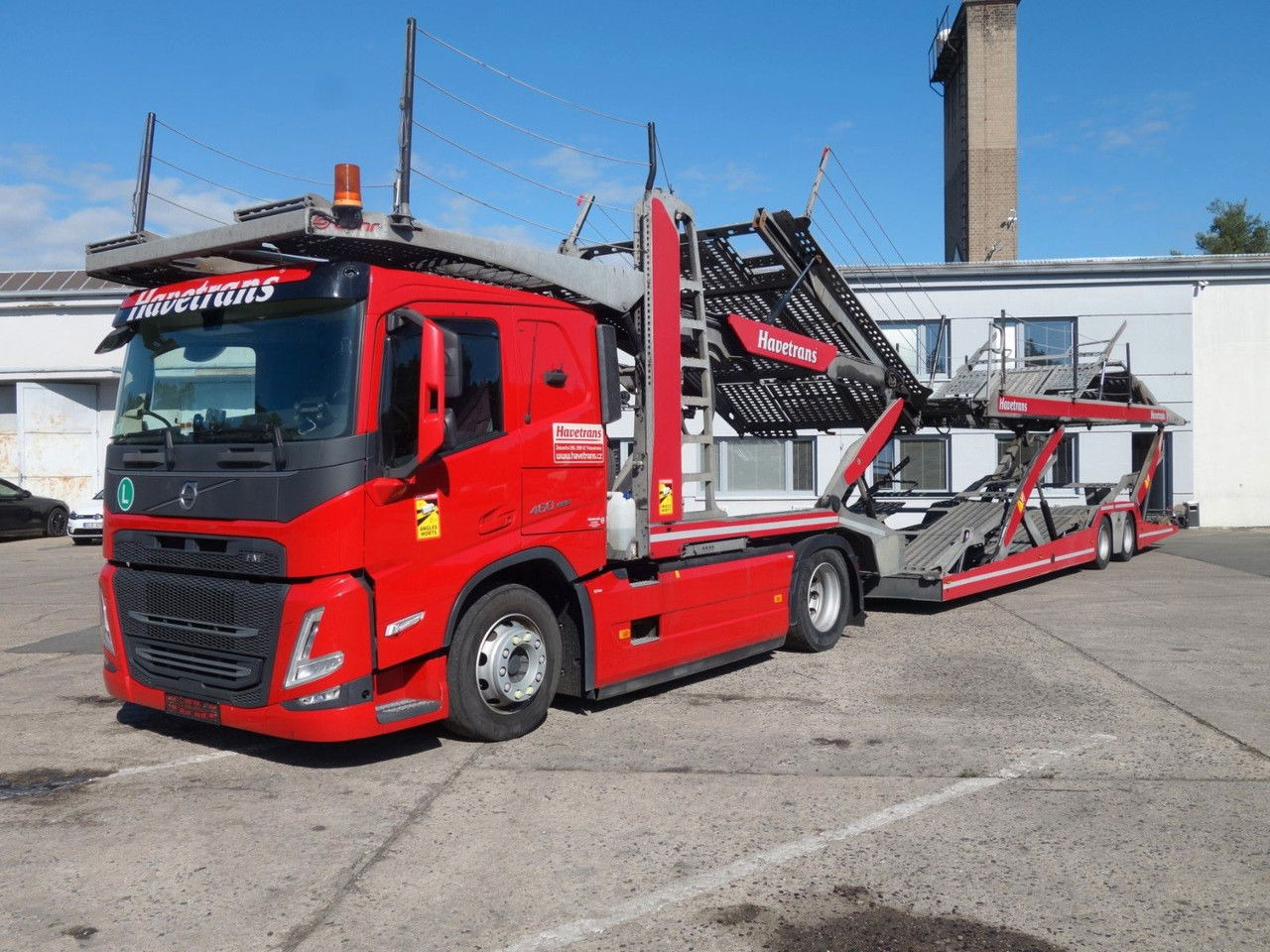 Volvo FM 13 460, mit Euro Lohr 2.53 Wxsyv2 - משאית הובלה אוטומטית: תמונה 1 Volvo FM 13 460, mit Euro Lohr 2.53 Wxsyv2 - משאית הובלה אוטומטית: תמונה 1
