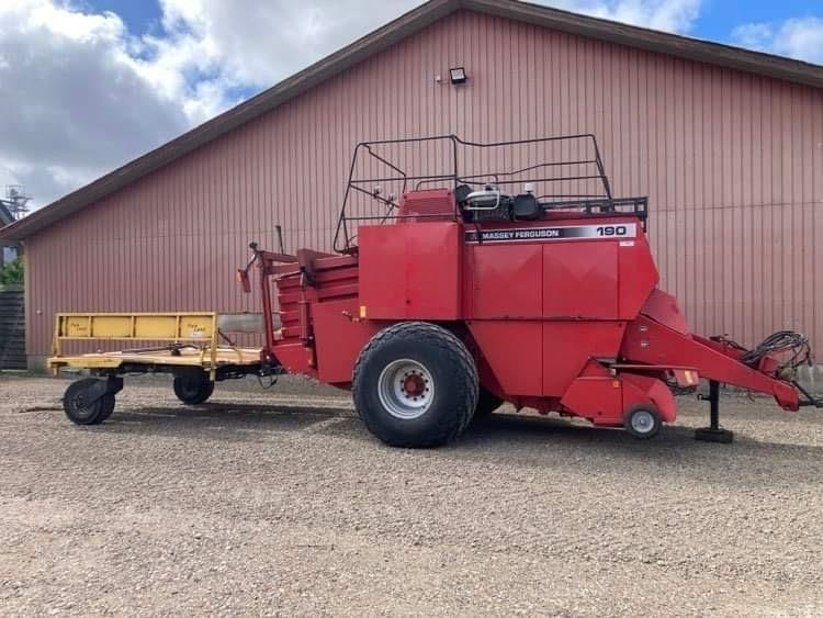 Massey Ferguson LB190 Fieldstar *** m. parkland ballevogn *** - מכונת צרור מרובעת: תמונה 3 Massey Ferguson LB190 Fieldstar *** m. parkland ballevogn *** - מכונת צרור מרובעת: תמונה 3