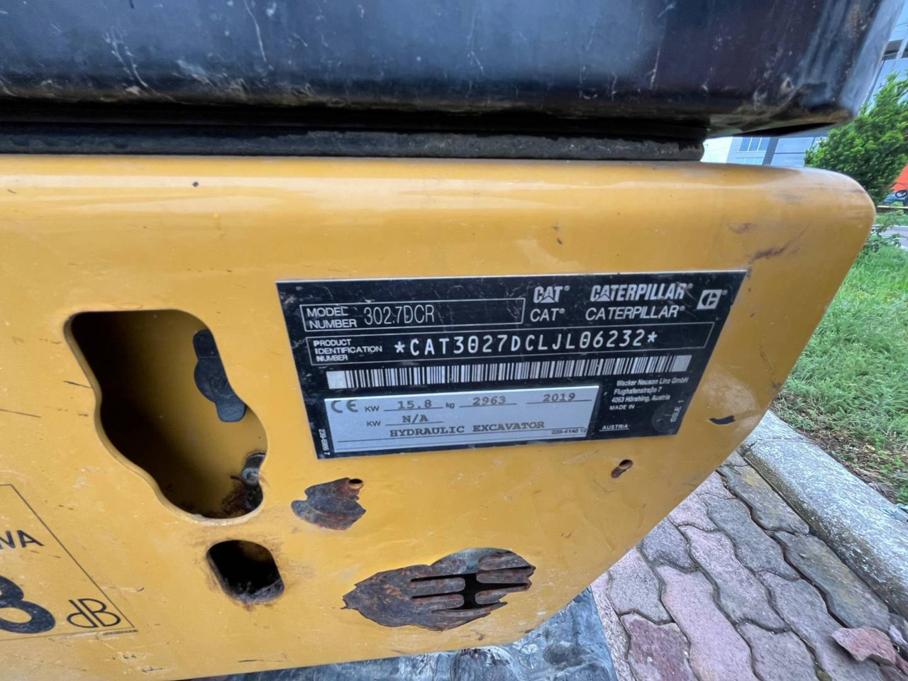 CAT 302.7DCR - מחפר סורק: תמונה 5 CAT 302.7DCR - מחפר סורק: תמונה 5