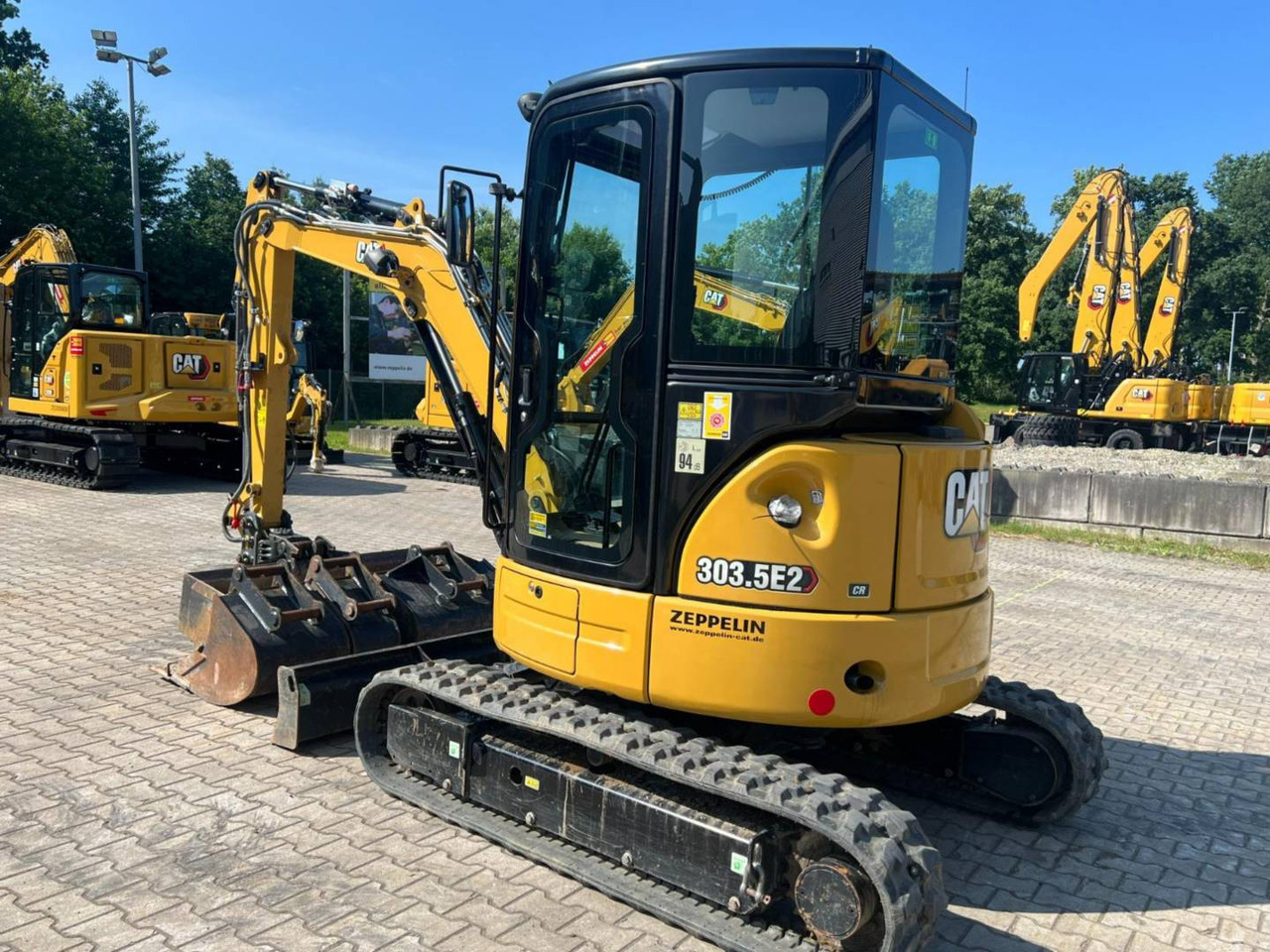 CAT 303.5E2CR - מחפר סורק: תמונה 4 CAT 303.5E2CR - מחפר סורק: תמונה 4
