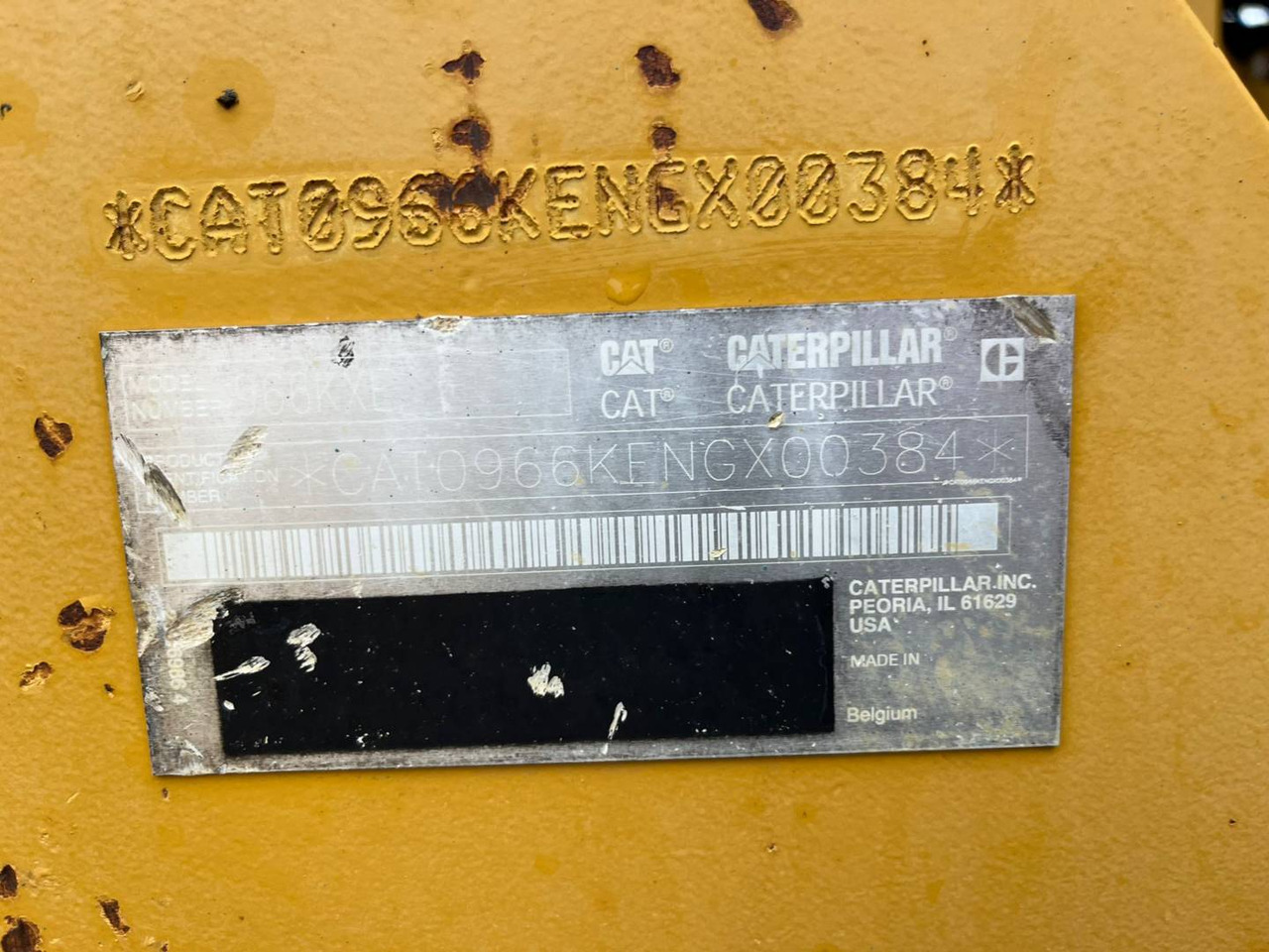 CAT 966KXE - מעמיס גלגלים: תמונה 5 CAT 966KXE - מעמיס גלגלים: תמונה 5