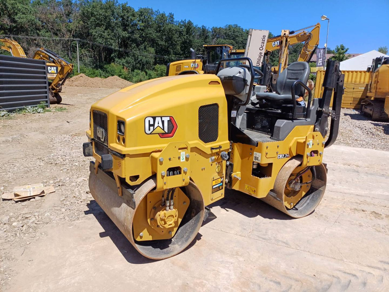 CAT CB2.7-03GC - מיני רולר: תמונה 1 CAT CB2.7-03GC - מיני רולר: תמונה 1