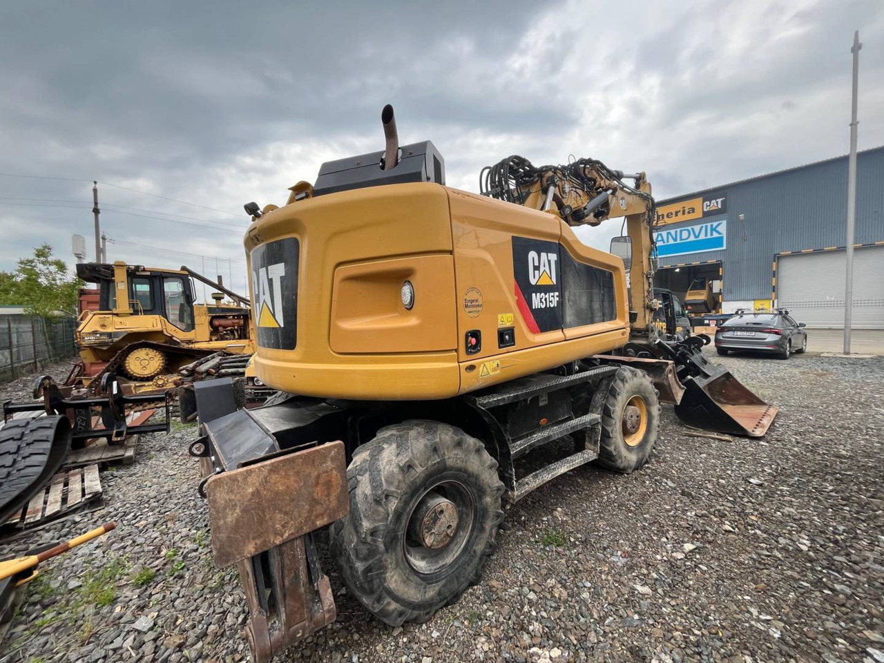 CAT M315F - מחפר גלגלים: תמונה 3 CAT M315F - מחפר גלגלים: תמונה 3