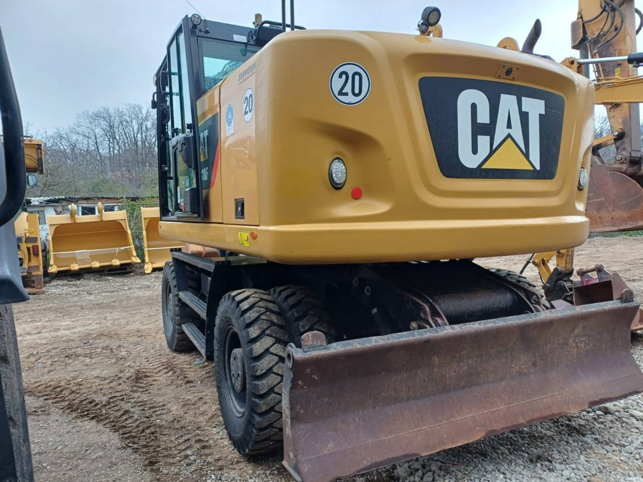 CAT M318F - מחפר גלגלים: תמונה 4 CAT M318F - מחפר גלגלים: תמונה 4