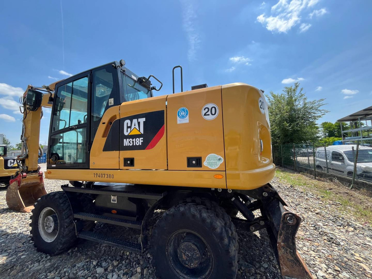 CAT M318F - מחפר גלגלים: תמונה 4 CAT M318F - מחפר גלגלים: תמונה 4
