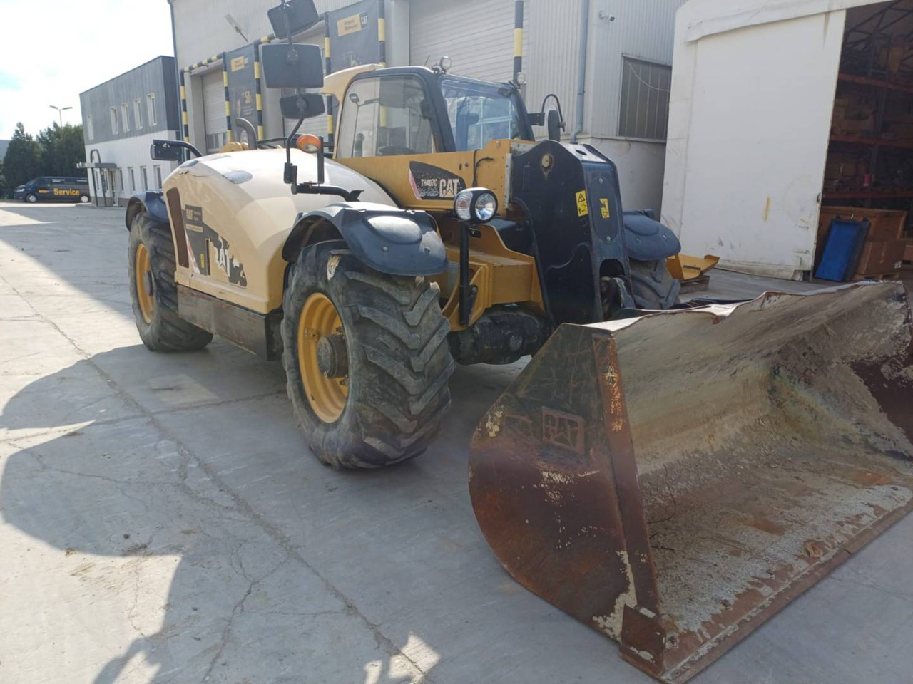 CAT TH407C - מפעיל טלסקופי: תמונה 2 CAT TH407C - מפעיל טלסקופי: תמונה 2