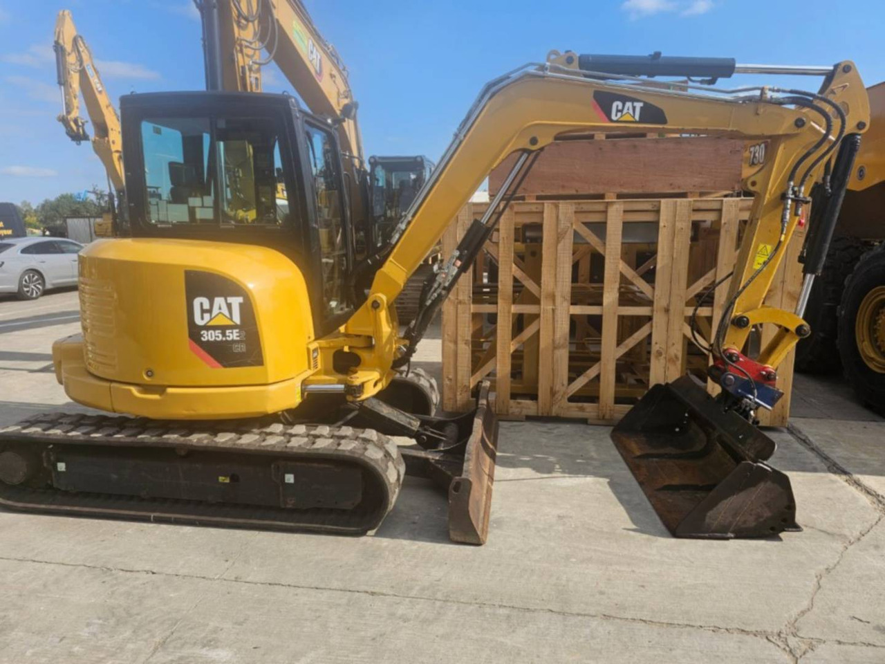 CAT 305.5E2CR - מחפר סורק: תמונה 1 CAT 305.5E2CR - מחפר סורק: תמונה 1
