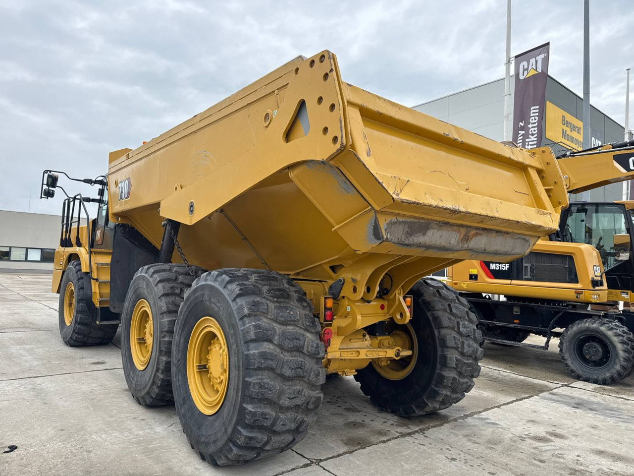 CAT 730 - מסיר פסולת מפרקי: תמונה 5 CAT 730 - מסיר פסולת מפרקי: תמונה 5