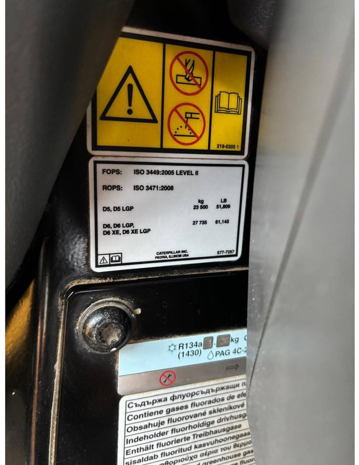 דחפור CAT D5 LGP: תמונה 30