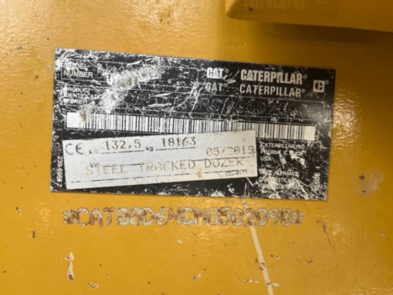 דחפור CAT D6NLGP: תמונה 6